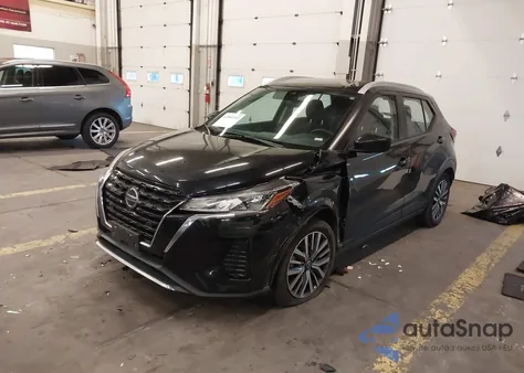 2021 Nissan Kicks Sv Xtronic Cvt из США, поврежденный, VIN 3N1CP5CV8ML489210